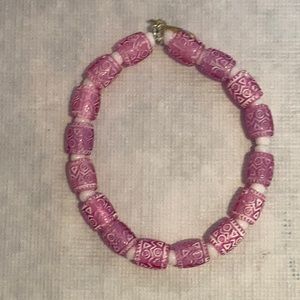 Handmade beaded bracelet